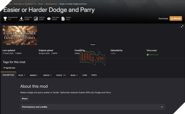 Game Thu Clair Obscur: Expedition 33 Don Nhan Ban Mod Thay Doi Thoi Gian Ne Va Phan Don 3 Game Thủ Clair Obscur: Expedition 33 Đón Nhận Bản Mod Thay Đổi Thời Gian Né Và Phản Đòn 3