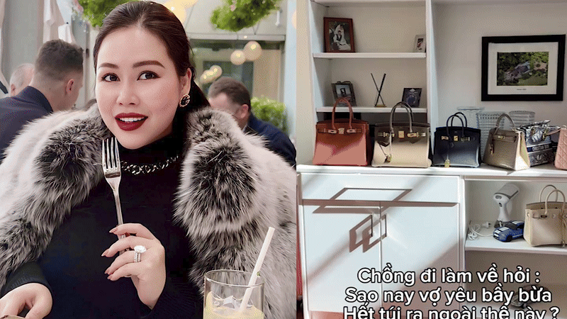 Diễn viên Trương Phương đăng clip khoe bộ sưu tập túi xách hàng hiệu đắt đỏ gây lóa mắt- Ảnh 1.