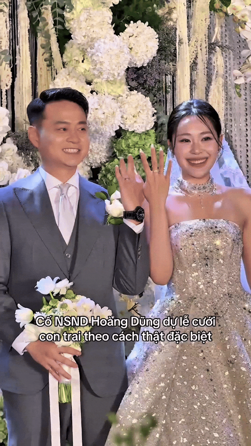 Nam diễn viên Vbiz kết hôn với bạn gái 9 năm: Dàn sao VTV đến chung vui, chi tiết về bố quá cố gây xúc động- Ảnh 1. Nam diễn viên Vbiz kết hôn với bạn gái 9 năm: Dàn sao VTV đến chung vui, chi tiết về bố quá cố gây xúc động- Ảnh 1.