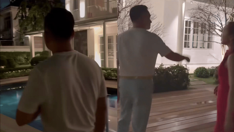 Sao nam Vbiz 12 giờ đêm vẫn gọi vợ ra làm 1 việc, soi clip cận cảnh mới gây bất ngờ- Ảnh 1. Sao nam Vbiz 12 giờ đêm vẫn gọi vợ ra làm 1 việc, soi clip cận cảnh mới gây bất ngờ- Ảnh 1.