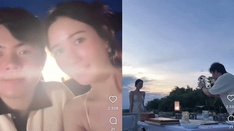 Cặp nhạc sĩ - diễn viên Vbiz vi vu du lịch, đàng trai