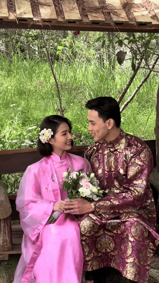 Đám cưới đang viral khắp MXH: Chú rể đã đẹp trai còn cao 1m88, cô dâu xinh yêu ngất ngây- Ảnh 3.