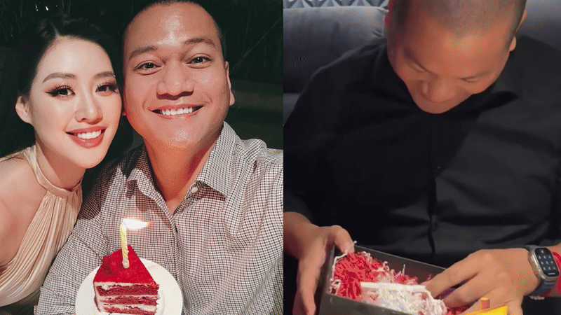 Hoa hậu Khánh Vân mang thai sau 6 tháng kết hôn với chồng hơn 17 tuổi?- Ảnh 1.