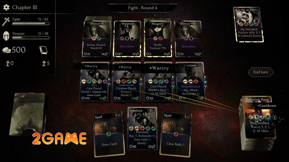 Faith in Despair – Game chiến thuật roguelike deckbuilder đầy ám ảnh faithindespair 5