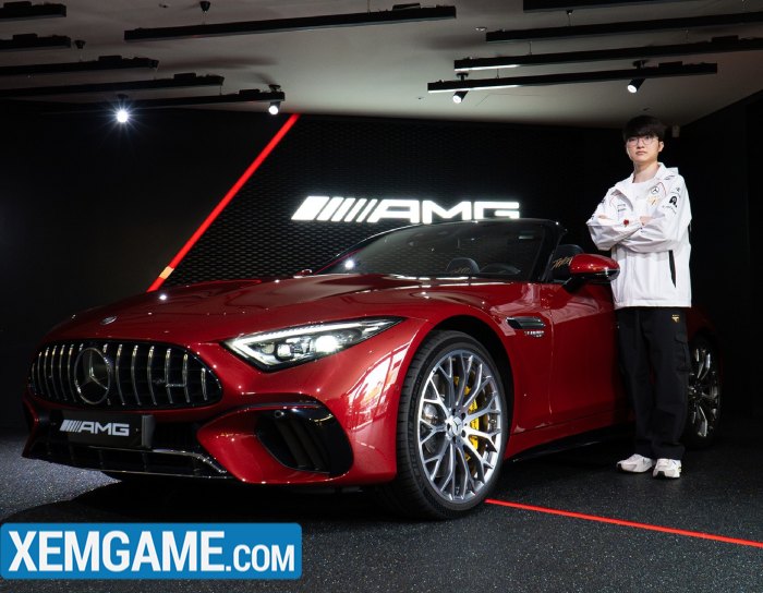 Dàn siêu xe của các tuyển thủ LMHT: Faker sở hữu bản độc nhất, Doinb có xế khủng hàng chục tỷ faker amg 1