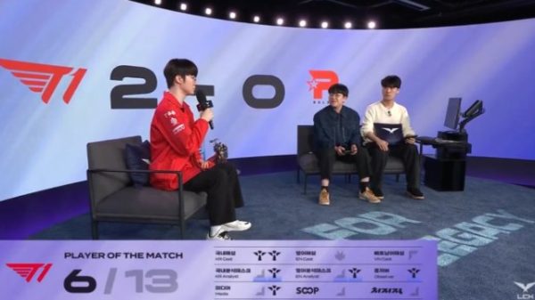 Smash được Faker, Doran gửi những lời có cánh trong ngày debut LCK faker bau mvp cho smash 1jpg