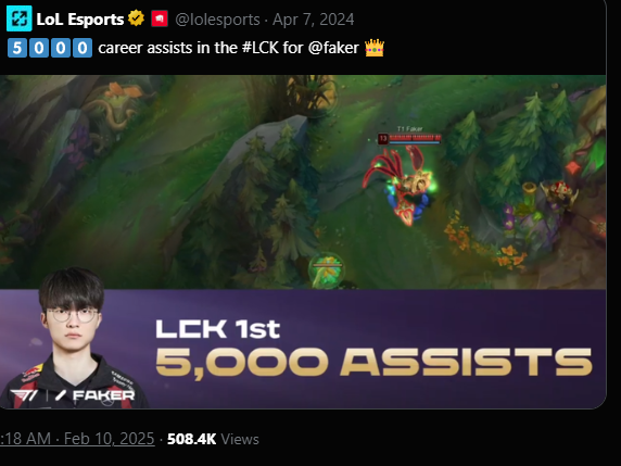 Đang yên đang lành, Faker lại bị réo tên vì một chuyện