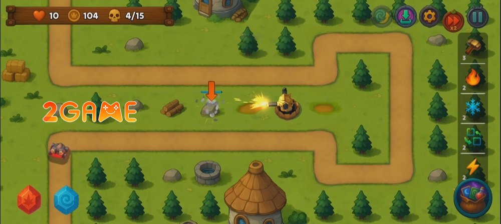 Falcon Eclipse: Tower Defense – Thế giới giả tưởng đầy mê hoặc của Elarian falconeclipsetowerdefensegame 3