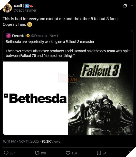 Fallout: New Vegas Duong Nhu Cuoi Cung Cung Dang Duoc Remaster 2 Fallout: New Vegas Dường Như Cuối Cùng Cũng Đang Được Remaster 2