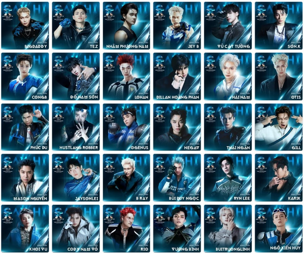 Dàn Anh Trai Say Hi mùa 2 chính thức ra mắt: Negav tươi rói hậu sóng gió, Vũ Cát Tường nổi bật giữa