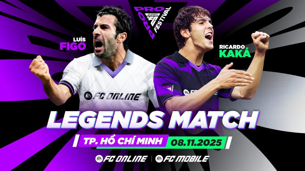 FC ONLINE bắt tay FC MOBILE mang FC PRO FESTIVAL 2025 về Việt Nam cùng cặp sao huyền thoại Kaká - Figo- Ảnh 1. FC ONLINE bắt tay FC MOBILE mang FC PRO FESTIVAL 2025 về Việt Nam cùng cặp sao huyền thoại Kaká - Figo- Ảnh 1.