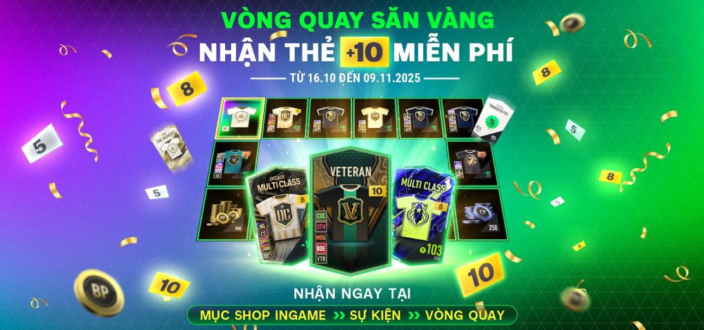 CỰC HOT: Lần đầu tiên Garena tặng miễn phí thẻ +10 cho toàn server FC Online- Ảnh 1.