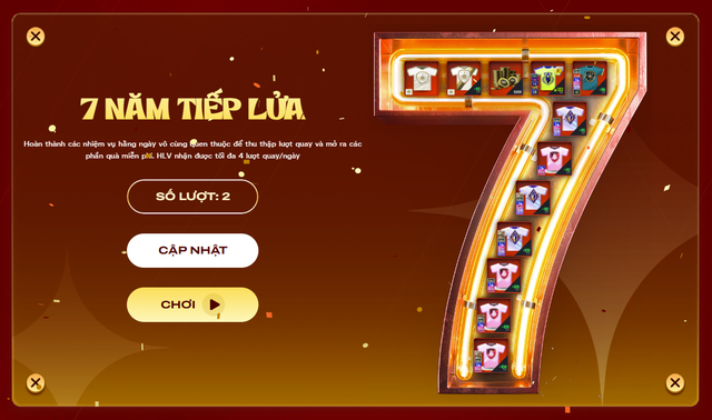 FC Online “phát quà tri ân” cả tháng trong sự kiện mừng kỷ niệm 7 năm ra mắt- Ảnh 2. FC Online “phát quà tri ân” cả tháng trong sự kiện mừng kỷ niệm 7 năm ra mắt- Ảnh 2.