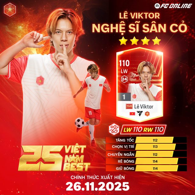 Dàn sao trẻ của U22 Việt Nam xuất hiện trong FC Online với mùa thẻ 25 Vietnam Best- Ảnh 2. Dàn sao trẻ của U22 Việt Nam xuất hiện trong FC Online với mùa thẻ 25 Vietnam Best- Ảnh 2.