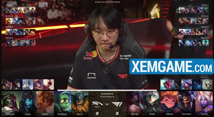 T1 và HLE mang đến cặp BO5 bùng nổ, nhiều chuyên gia kêu gọi áp dụng Fearless Draft vĩnh viễn fearless draft t1 hle 2