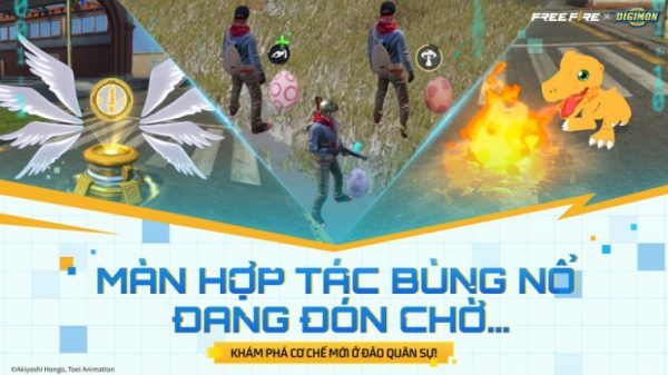 Free Fire x Digimon Adventure: Sự kiện collab chính thức khởi động ff 1jpg