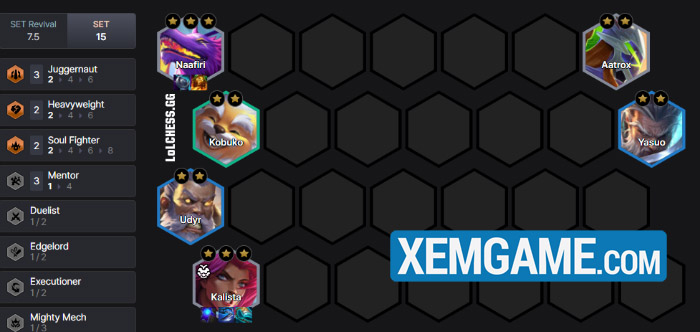 ĐTCL 15.6: Thử nghiệm với bài đấu Cựu Binh Kalista fgchfhwi screenshot 2