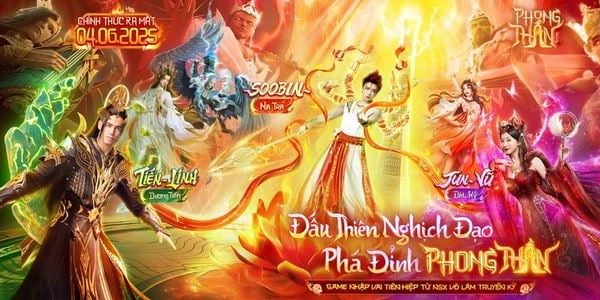 Phong Thần VNG chính thức ra mắt ngày 04.06.2025 kèm bộ 300 Giftcode Độc Quyền cực giá trị fgvdfgv dszijpg