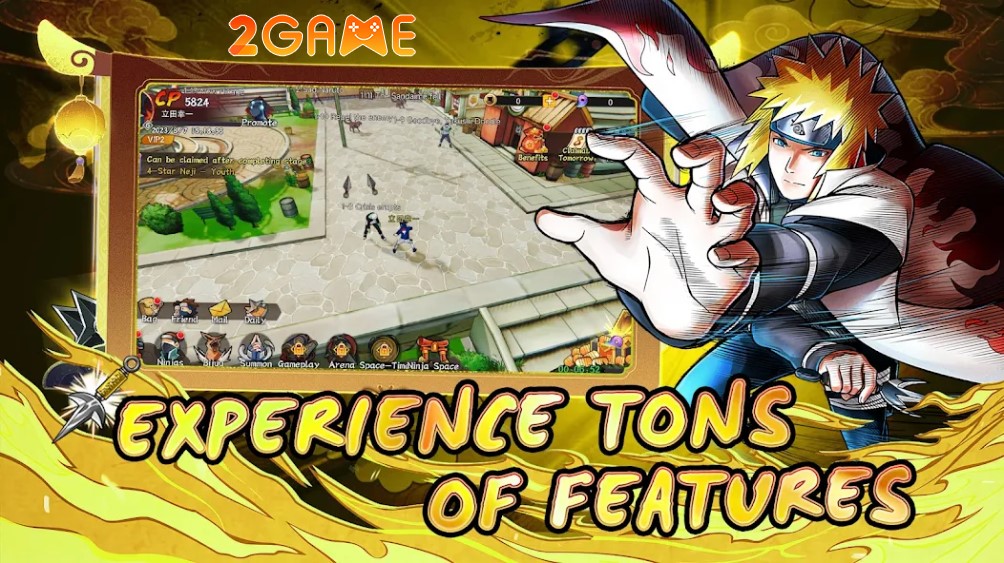 Final Shinobi: Ultimate Shadow – Game Idle RPG Naruto có đồ họa đỉnh nhất hiện nay final shinobi ultimate shadow 4