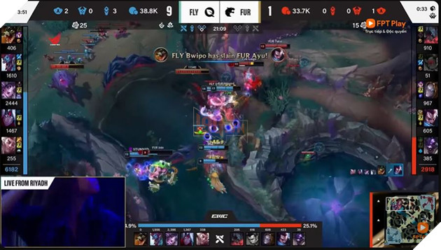 Esports World Cup 2025: CFO Vap Nga Truoc MKOI, Fly Quest De Dang Danh Bai FURIA 4 Fly Quest gần như đã ấn định thắng lợi của mình