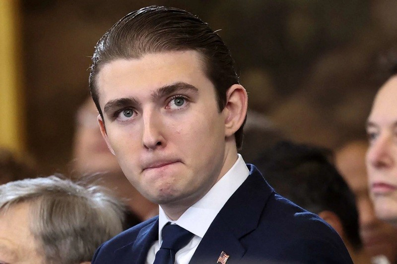 Forbes tiết lộ bất ngờ về khối tài sản của Barron Trump- Ảnh 1.