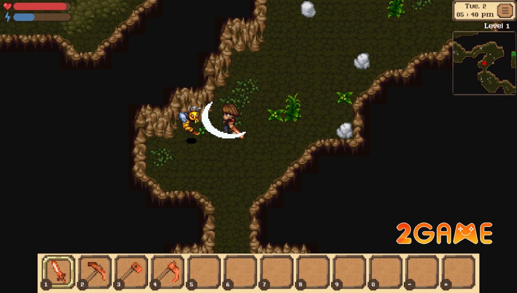 game nông trại nhập vai phiêu lưu Forest Spirit: Farm & Fight