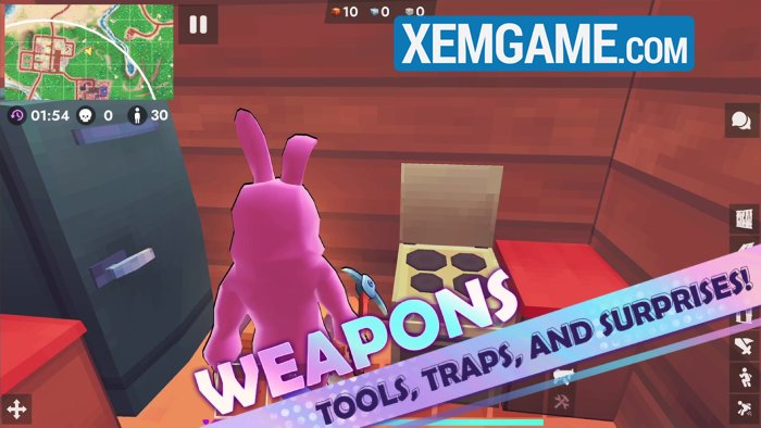 fortzone-battle-royale-3 Fortzone Battle Royale – một phiên bản sinh tồn bắn súng cực vui fortzone battle royale 3