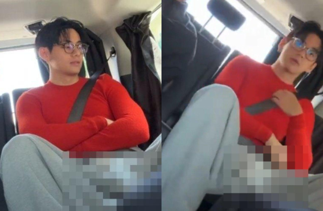 V (BTS) hớ hênh lộ