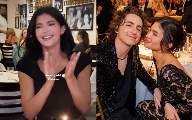 24 triệu người không tin đây là Timothée Chalamet, mỹ nam đẹp trai nhất thế giới làm sao thế này?- Ảnh 4. Kylie Jenner tưng bừng giữa tiệc sinh nhật, Timothée Chalamet ở đâu trong lúc rộ tin bị bạn gái chia tay?