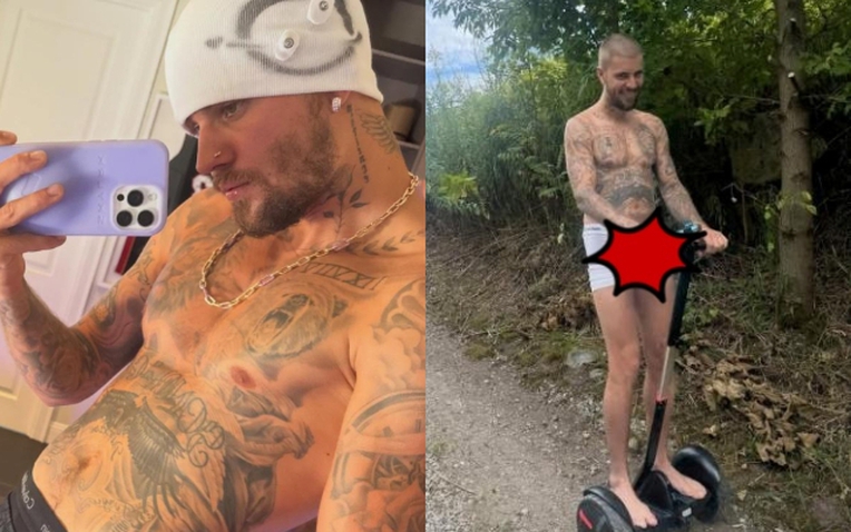 Justin Bieber làm sao nữa vậy: Ra đường mặc mỗi đồ lót, đến giày dép cũng chẳng xỏ!- Ảnh 1.