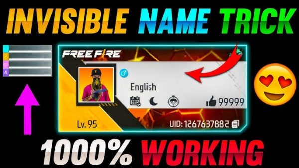 Cách thêm khoảng trắng vào nickname Free Fire bằng mã Unicode vô hình 27 Cách thêm khoảng trắng vào nickname Free Fire bằng mã Unicode vô hình freefirespace 801jpg