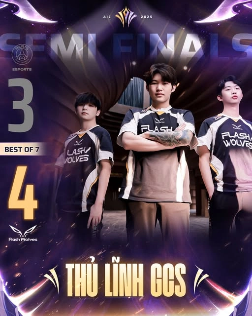 Bán kết AIC 2025: Full Sense thẳng tiến Chung kết đợi Flash Wolves và Bacon Time