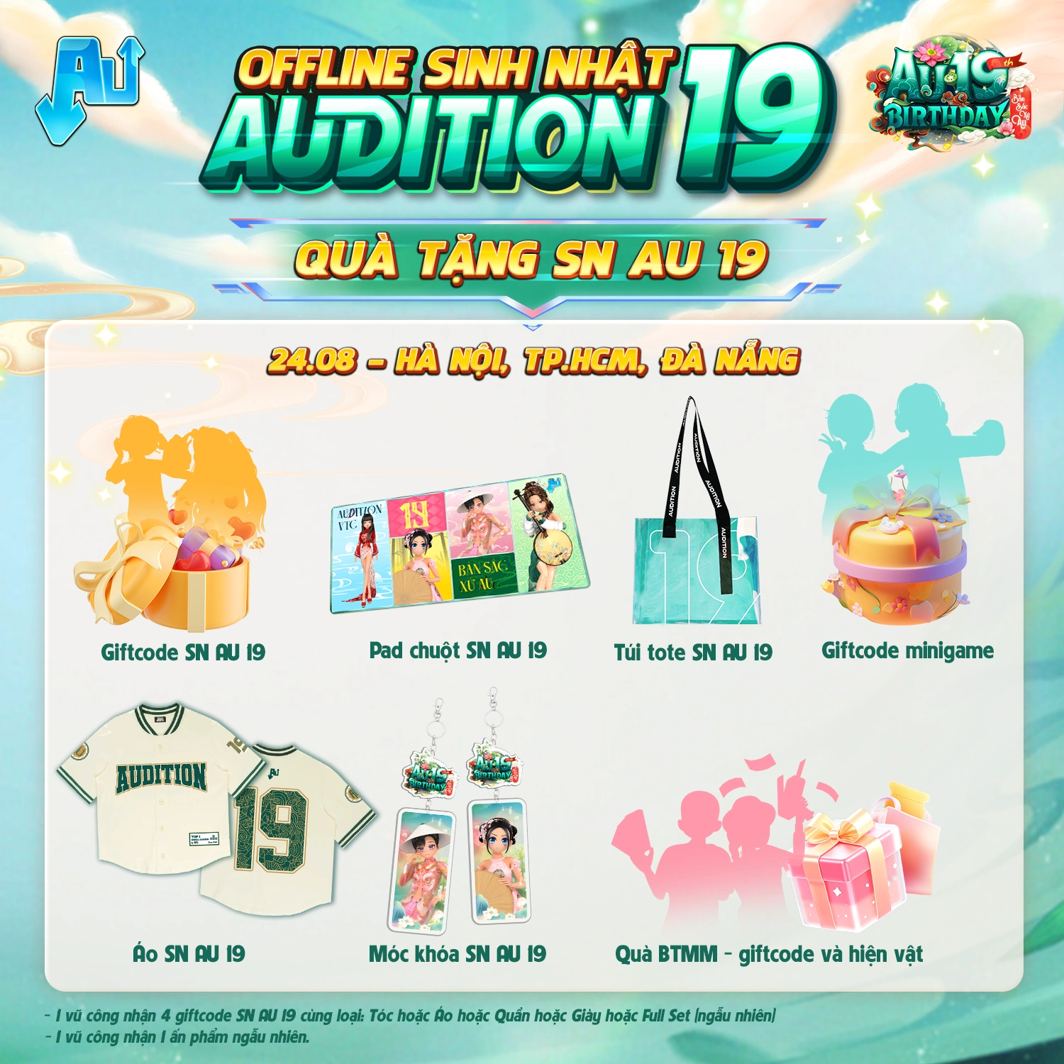 fy5npdp Game thủ "rần rần" xác nhận tham gia sinh nhật Audition 19 tuổi - Bản Sắc Xứ Au fy5npdp