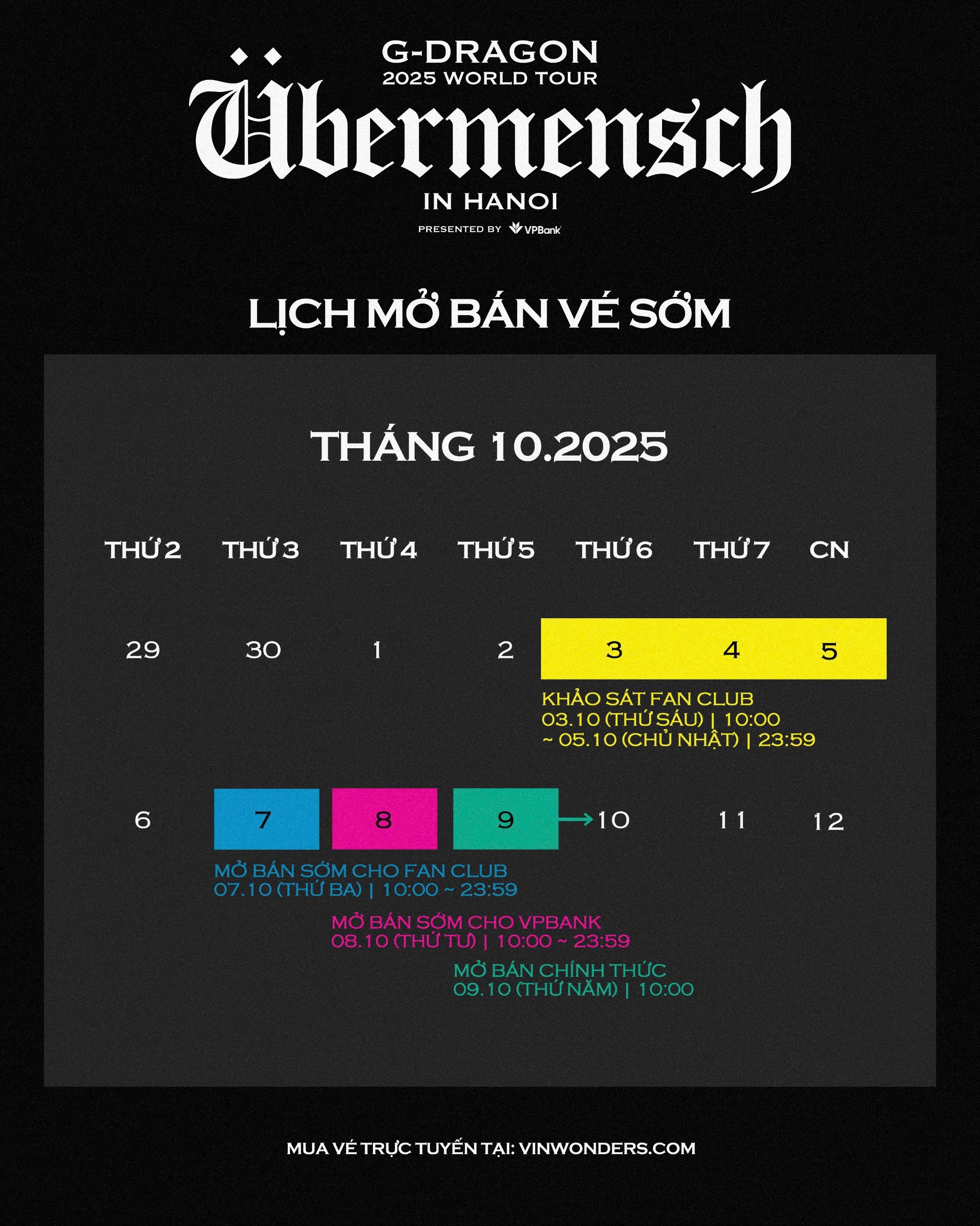 G-DRAGON 2025 WORLD TOUR [Übermensch] chính thức trở lại với chuyến lưu diễn được mong chờ nhất - 3