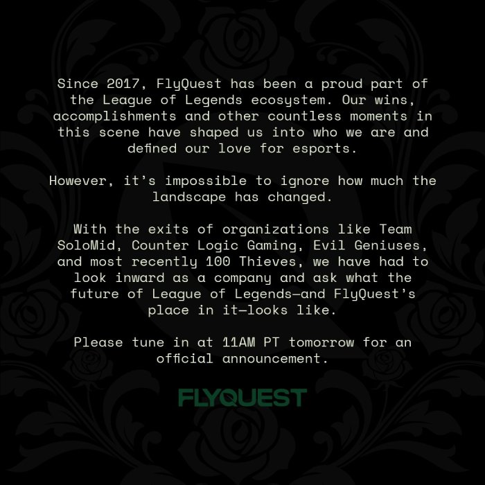 g0bhuj5akaechne-1 FlyQuest: điểm sáng nhất của Bắc Mỹ gần đây bất ngờ có thông báo “mập mờ”, liệu có bỏ giải? g0bhuj5akaechne 1