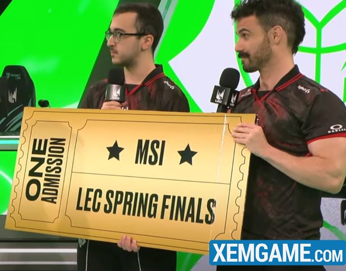 G2 trở thành đội đầu tiên giành vé tới MSI 2025, T1 và BLG được gọi tên g2 msi 2025