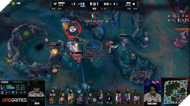 MSI 2025: GEN.G The Hien Phong Do Huy Diet Truoc G2 Esports, Buoc Tiep Vao Nhanh Thang 2 MSI 2025: GEN.G Thể Hiện Phong Độ Hủy Diệt Trước G2 Esports, Bước Tiếp Vào Nhánh Thắng 2