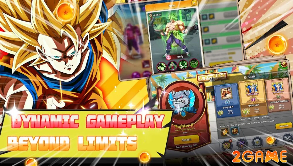 game đấu tướng chiến thuật với chủ đề Dragon Ball - Galactic Warriors X