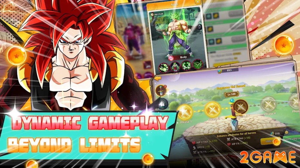 Galactic Warriors X – Game Dragon Ball có đồ họa 2D chuẩn nguyên tác galactic warriors x 2