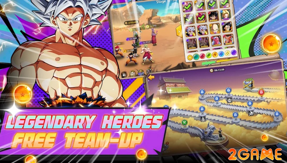 Galactic Warriors X – Game Dragon Ball có đồ họa 2D chuẩn nguyên tác galactic warriors x 4
