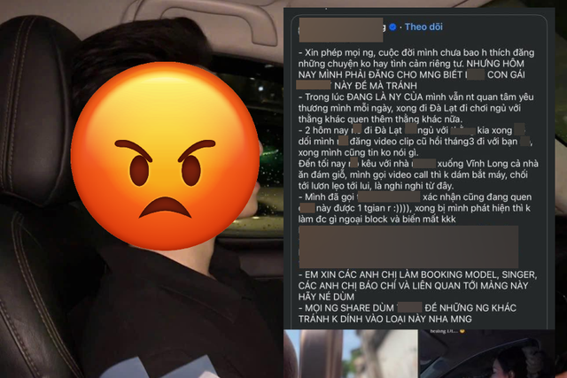 Cựu sao GAM bất ngờ tố người yêu cũ