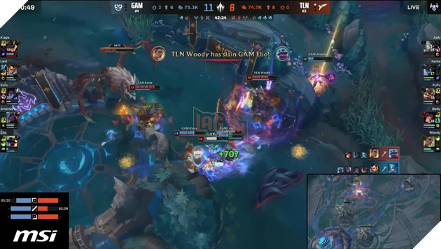 GAM Esports có được linh hồn rồng ngàn tuổi sau pha giao tranh căng thẳng