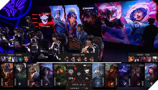 MSI 2025: Anyone's Legend Khẳng Định Sức Mạnh, CFO Kết Thúc Hành Trình Tại Giải Đấu Lớn 5