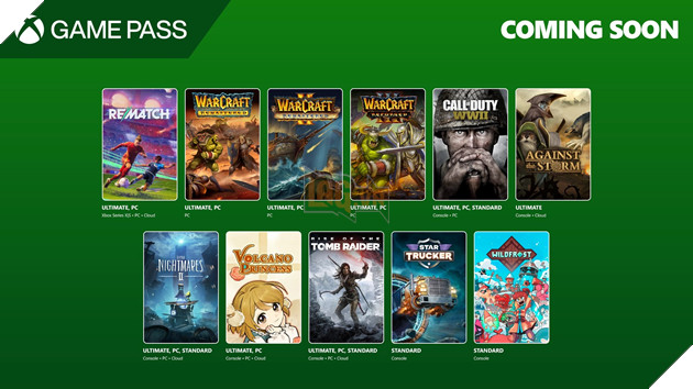Loạt game sắp ra mắt trên Game Pass trong tháng 6