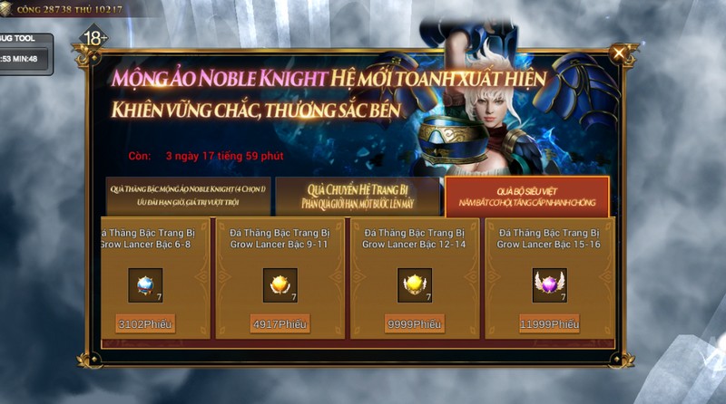 MU Lục Địa VNG ra mắt class thứ 7 – Grow Lancer: Bước tiến lớn định hình lại meta, hâm nóng cuộc đua gamehubvn mu 7