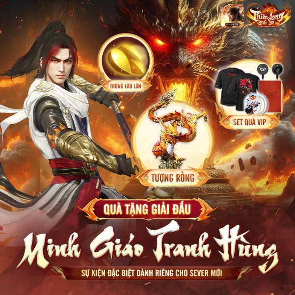 S30 - Nộ Hoả Liên Trảm: Server đặc biệt khai mở, giải đấu PK cá nhân lần đầu xuất hiện tại TLBB VNG gamehubvn tlbb vng 3