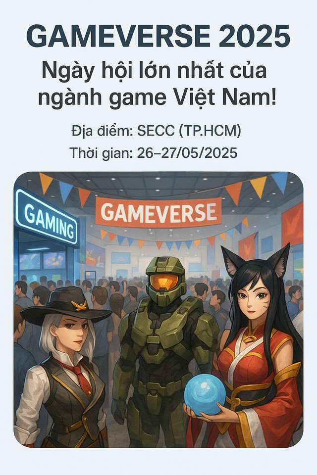 Infographic: Toàn cảnh Gameverse 2025 - ngày hội của game Việt- Ảnh 1.