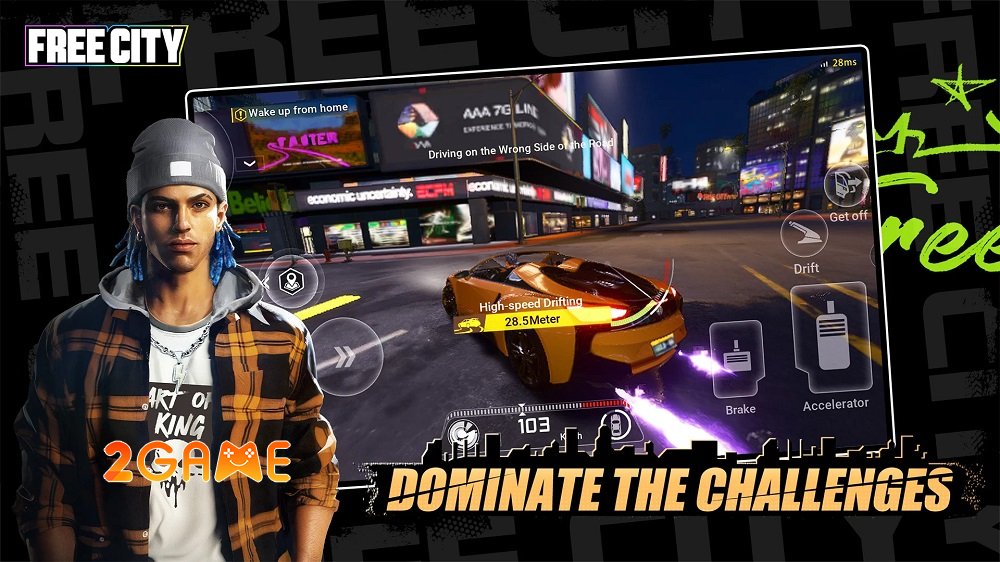 Đồ họa của tựa game mobile Garena Free City khiến nhiều game thủ mong chờ