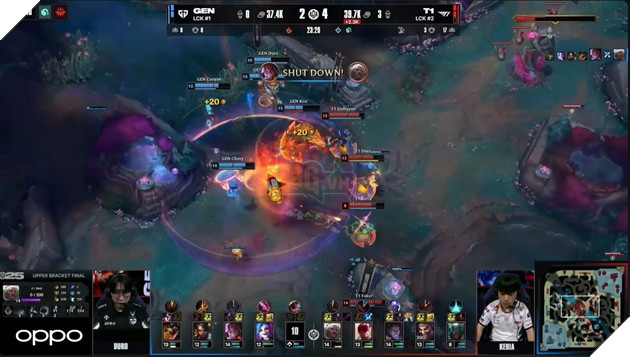 Gen.G bắt đầu phản công T1