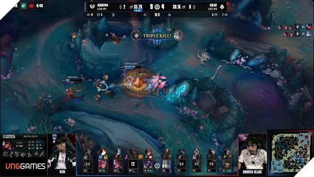 MSI 2025: GEN.G The Hien Phong Do Huy Diet Truoc G2 Esports, Buoc Tiep Vao Nhanh Thang 8 MSI 2025: GEN.G Thể Hiện Phong Độ Hủy Diệt Trước G2 Esports, Bước Tiếp Vào Nhánh Thắng 8